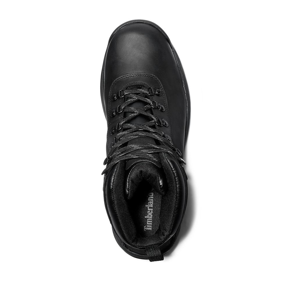 Timberland Παπούτσια Πεζοπορίας Ανδρικα Μαυρα - Flume Mid Waterproof - Greece 0473526-LR